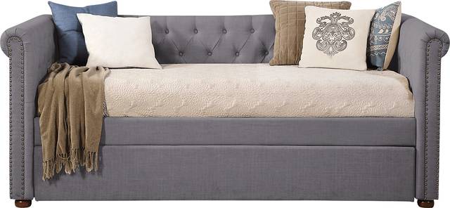 Fannin Gray Daybed with Trundle - Thumbnail - Image 2