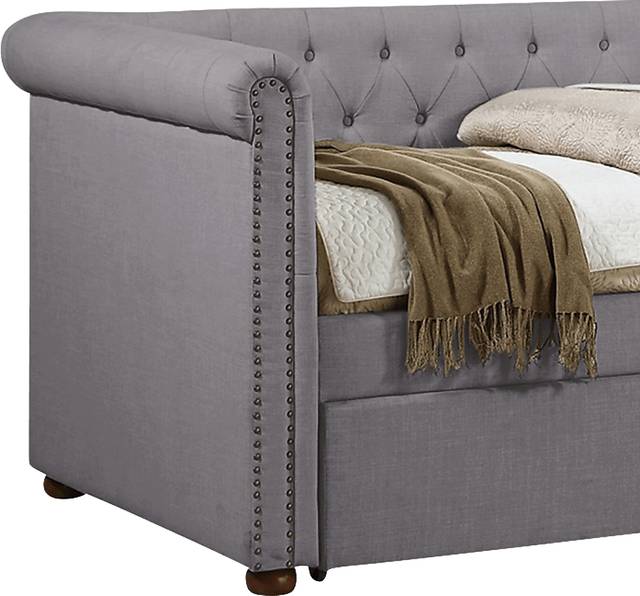 Fannin Gray Daybed with Trundle - Thumbnail - Image 4