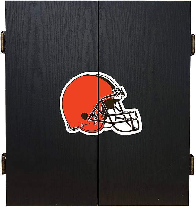 Cleveland Browns Black Dartboard Set - Thumbnail - Image 2