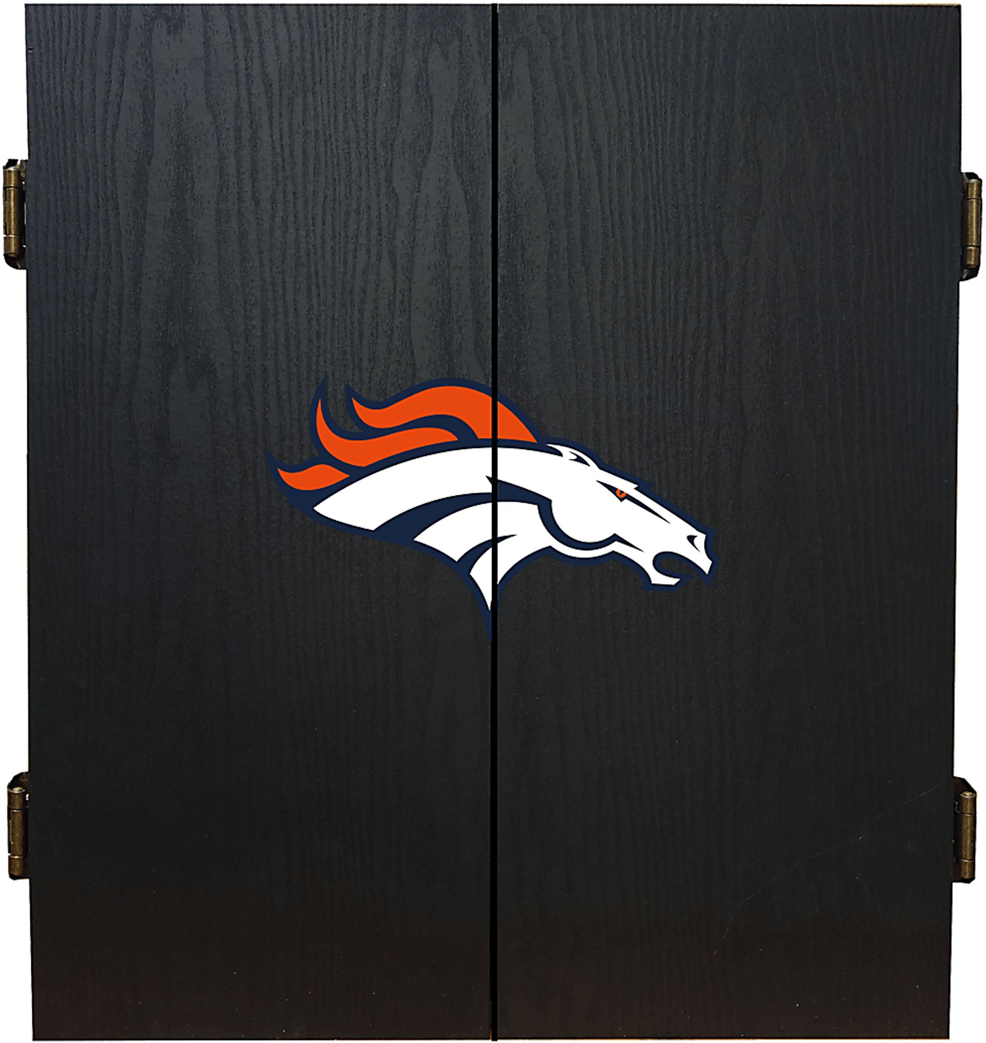 Fan's Choice Black Denver Broncos Dartboard Set - Image 2