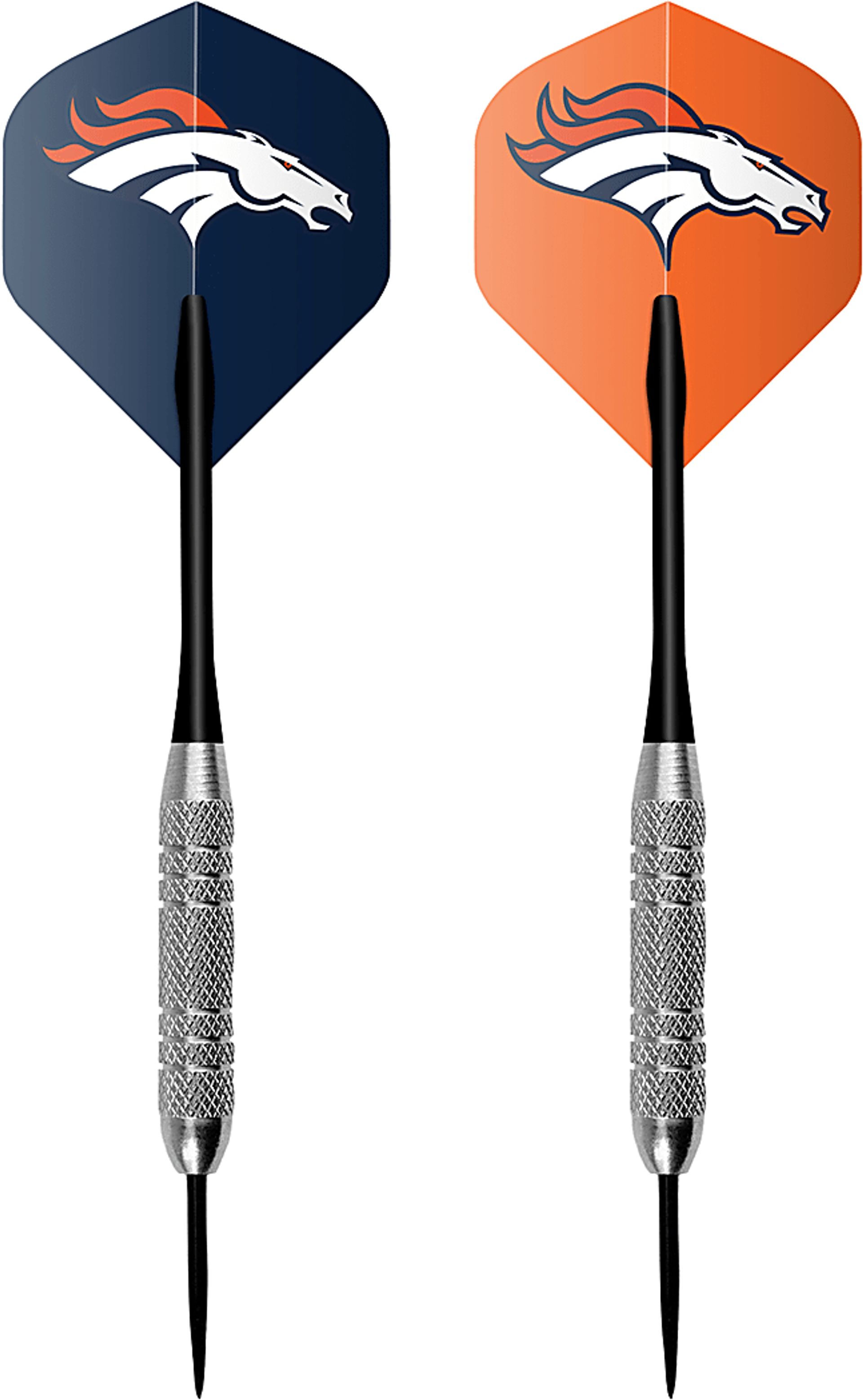 Fan's Choice Black Denver Broncos Dartboard Set - Image 4