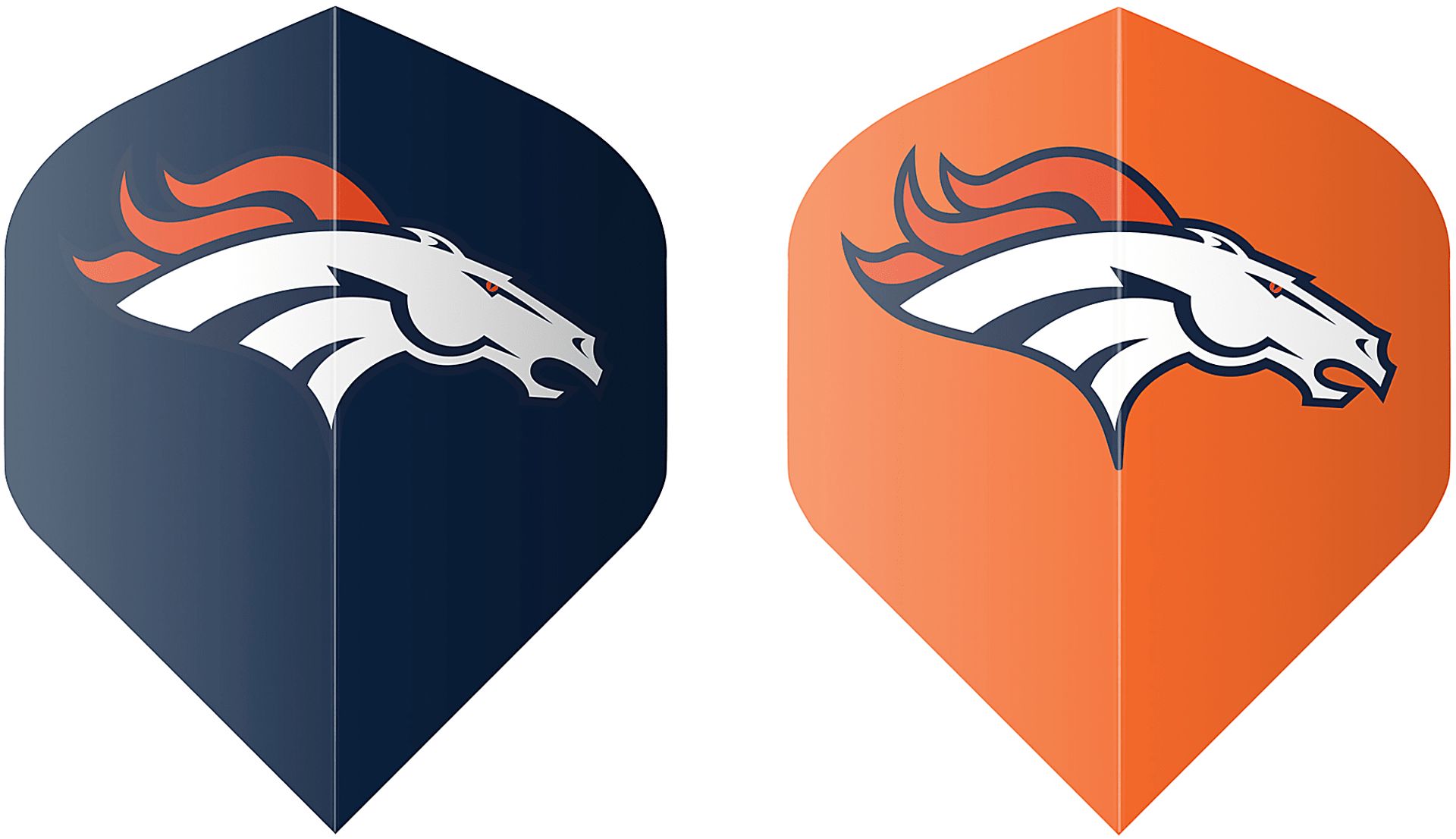 Fan's Choice Black Denver Broncos Dartboard Set - Image 5