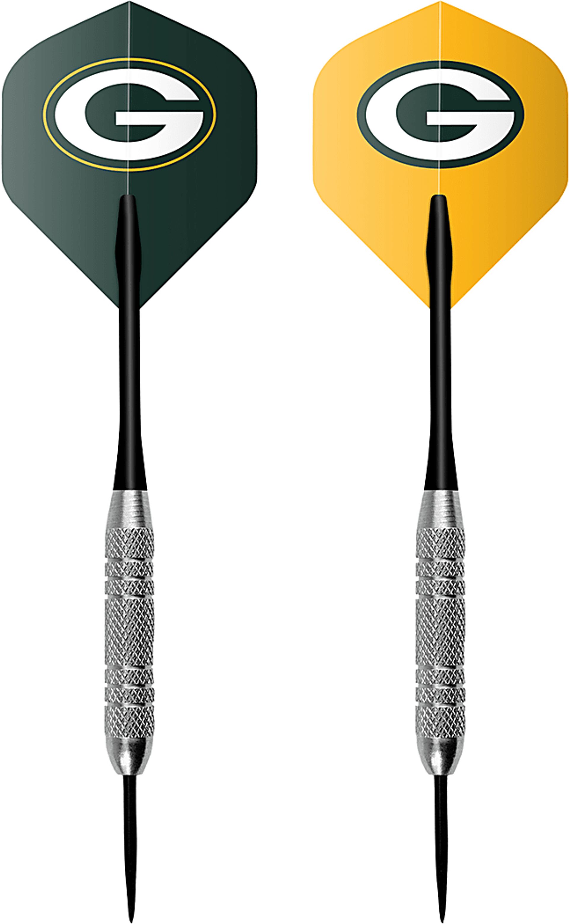 Green Bay Packers Black Dartboard Set - Image 4