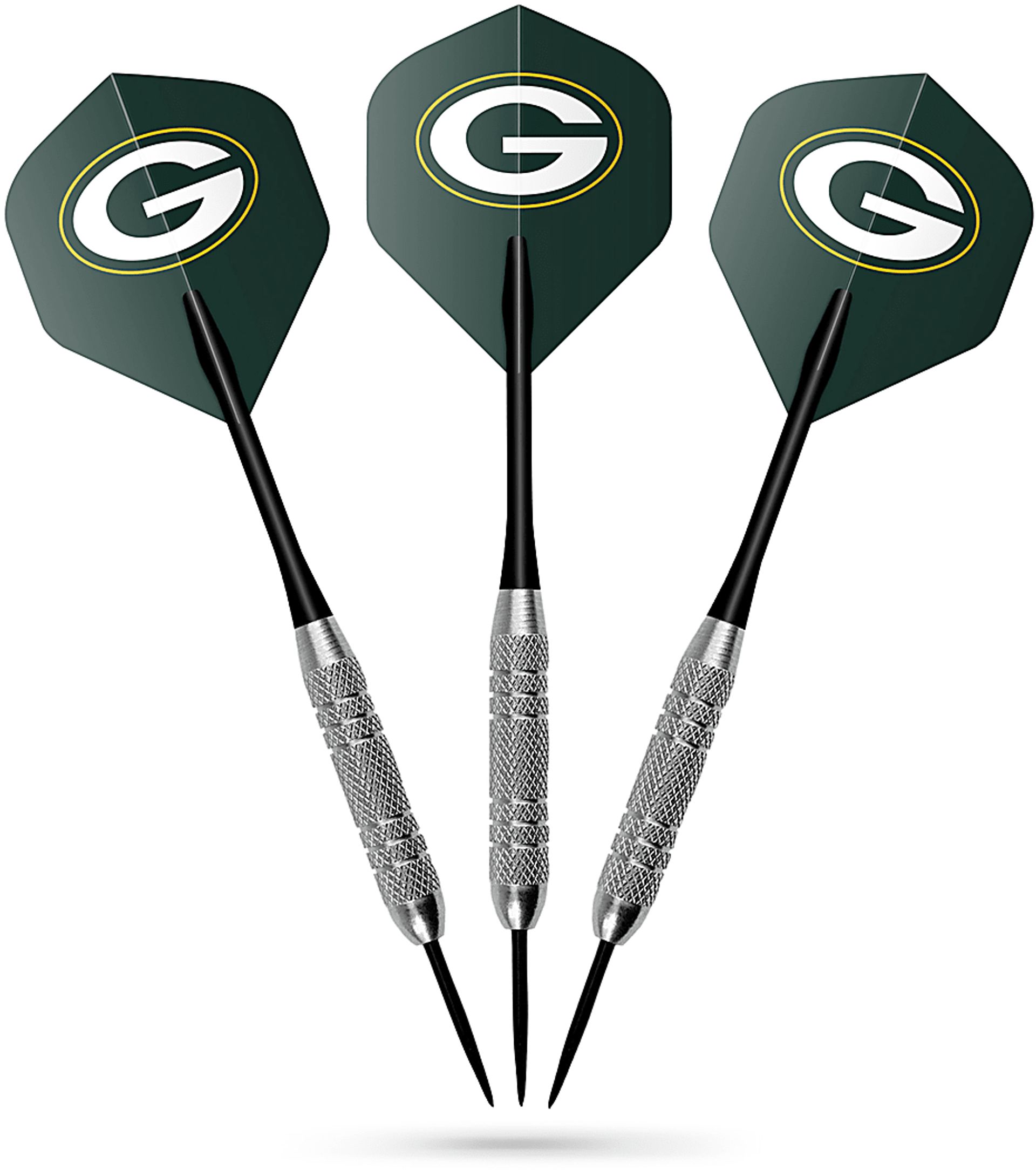 Green Bay Packers Black Dartboard Set - Image 7