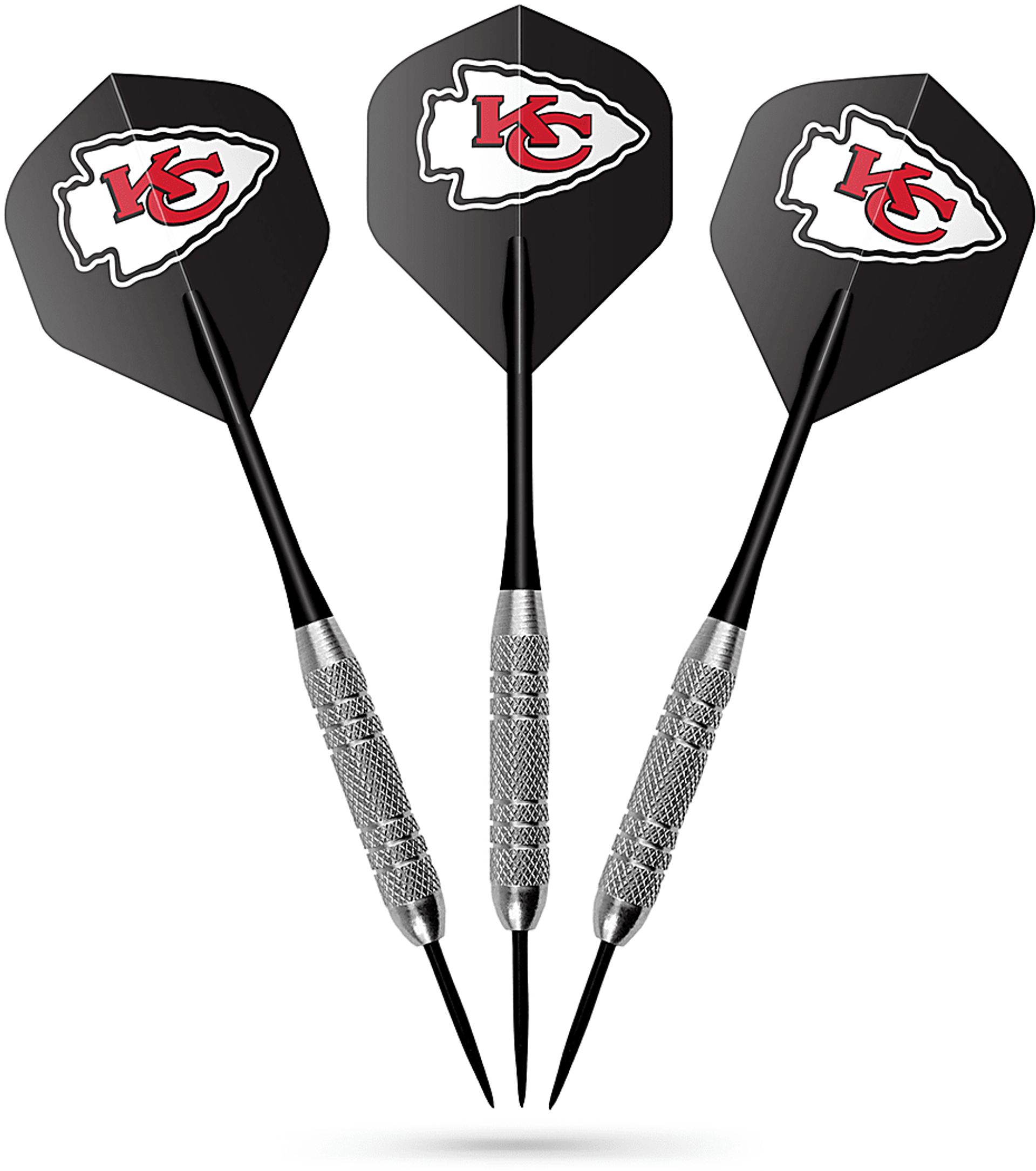 Kansas City Chiefs Black Dartboard Set - Image 7