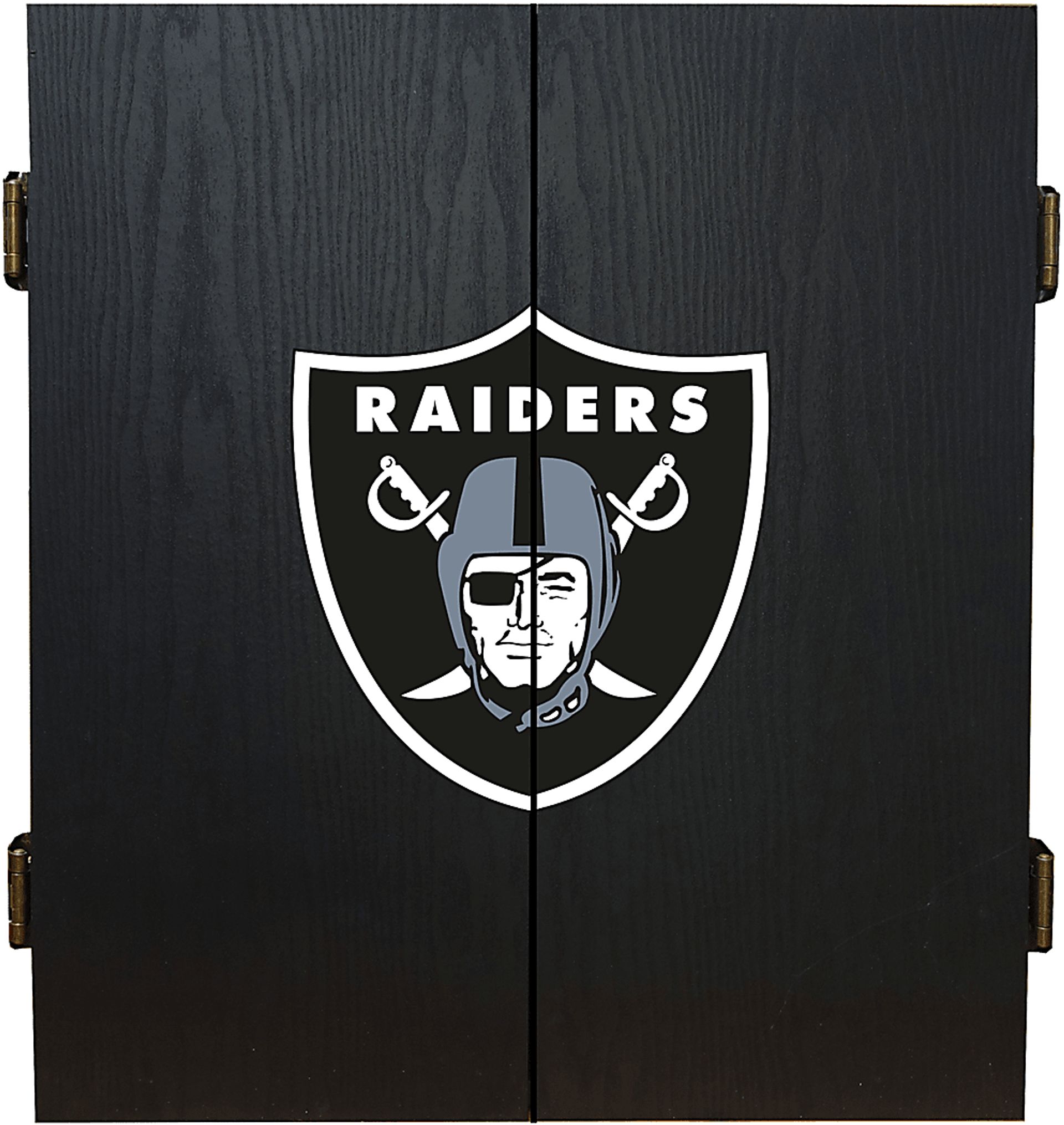 Fan's Choice Black Las Vegas Raiders Dartboard Set - Image 2