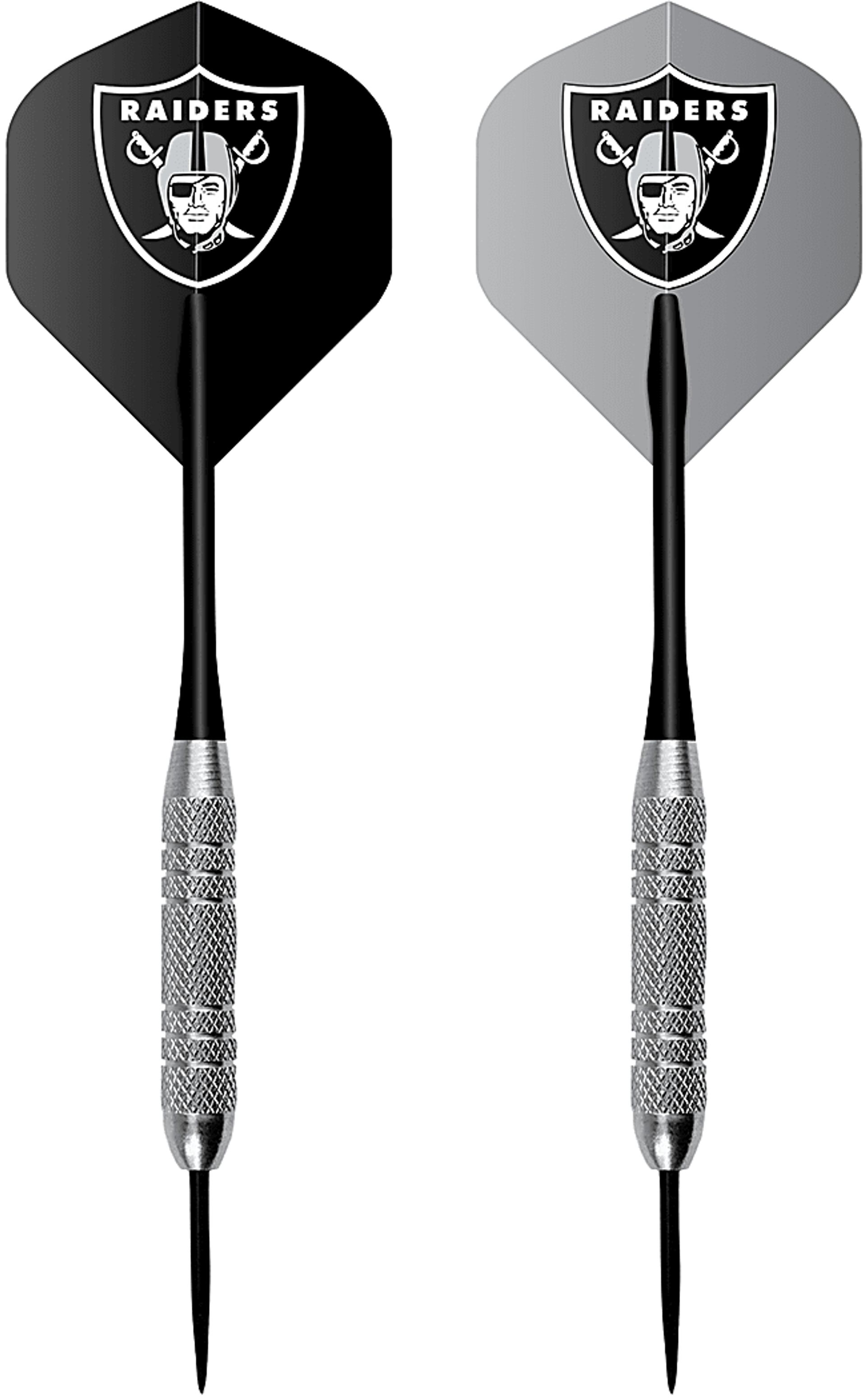 Fan's Choice Black Las Vegas Raiders Dartboard Set - Image 4