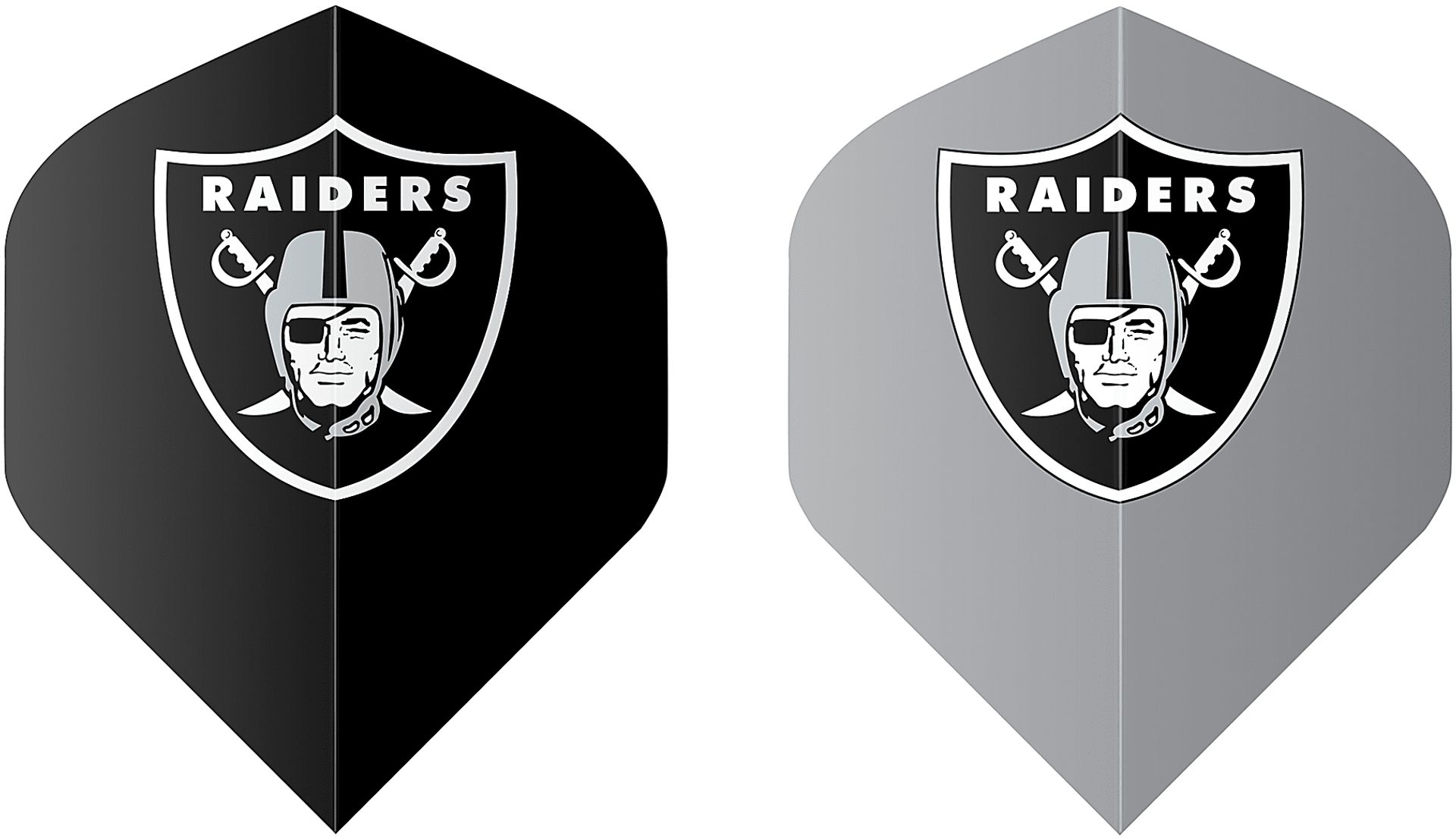 Fan's Choice Black Las Vegas Raiders Dartboard Set - Image 5