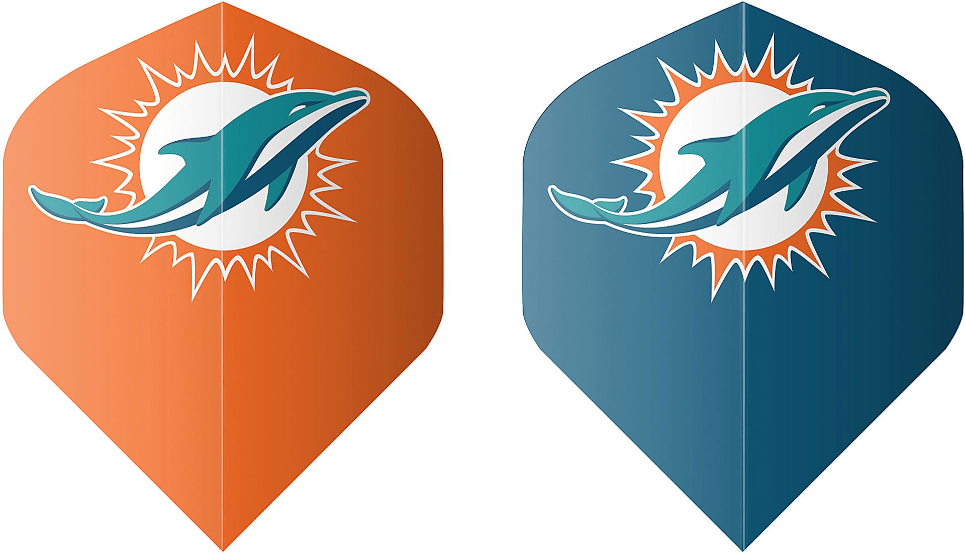 Miami Dolphins Black Dartboard Set - Image 5