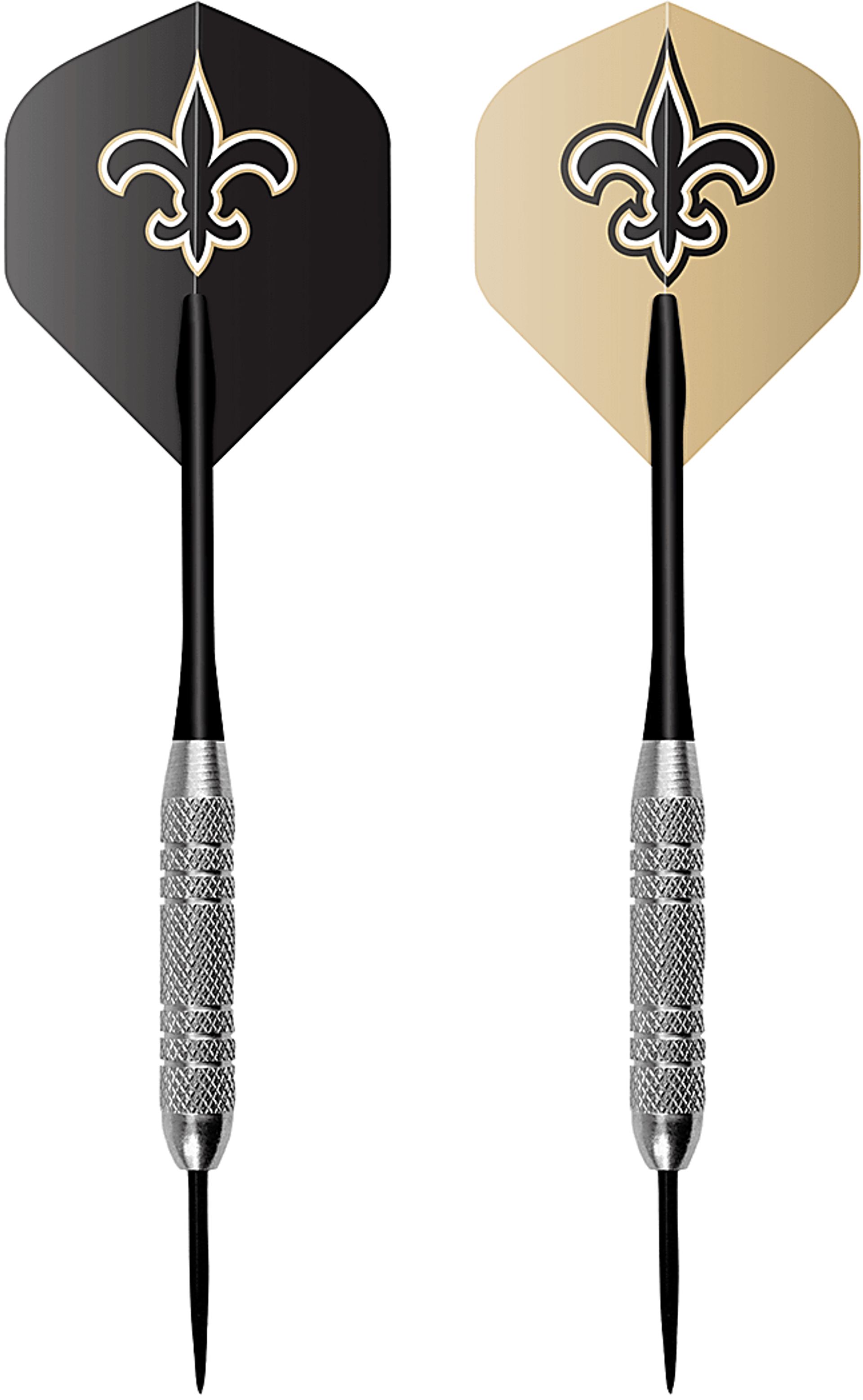 New Orleans Saints Black Dartboard Set - Image 4