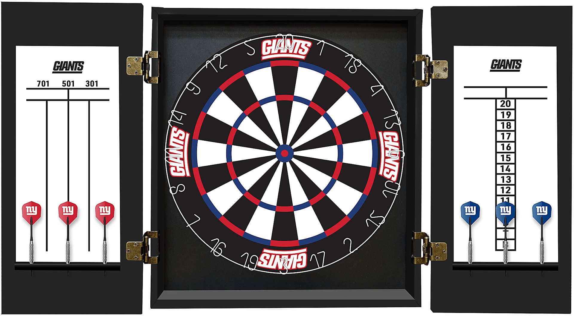 New York Giants Black Dartboard Set - Image 3
