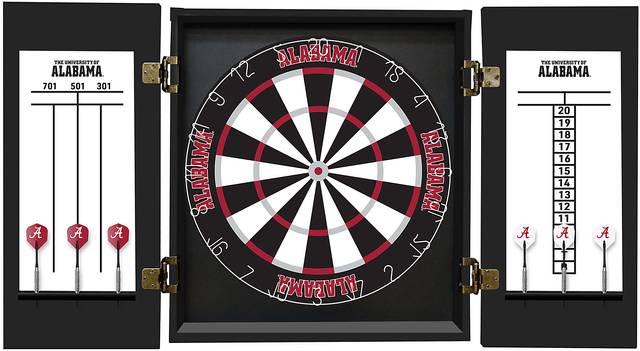 University of Alabama Black Dartboard Set - Thumbnail - Image 4