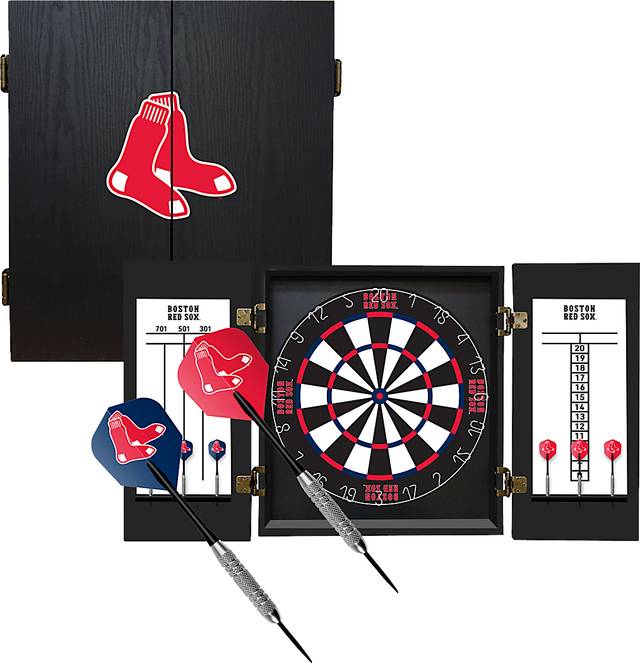 Boston Red Sox Black Dartboard Set - Thumbnail - Image 4