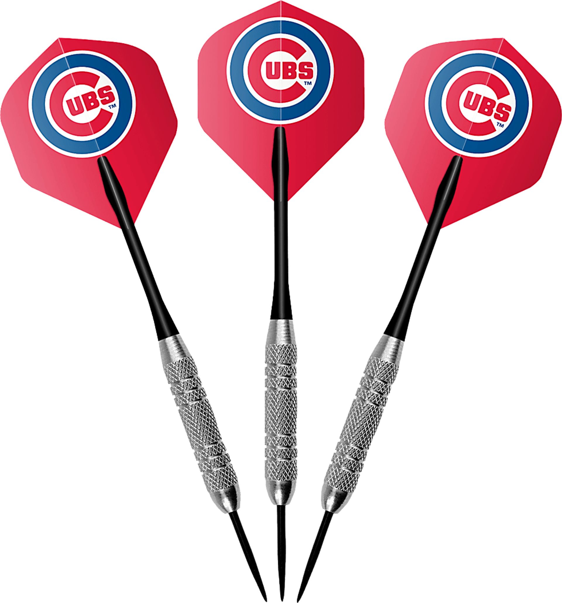 Chicago Cubs Black Dartboard Set - Image 6