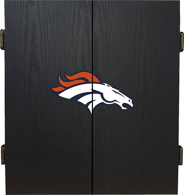 Denver Broncos Black Dartboard Set - Thumbnail - Image 4