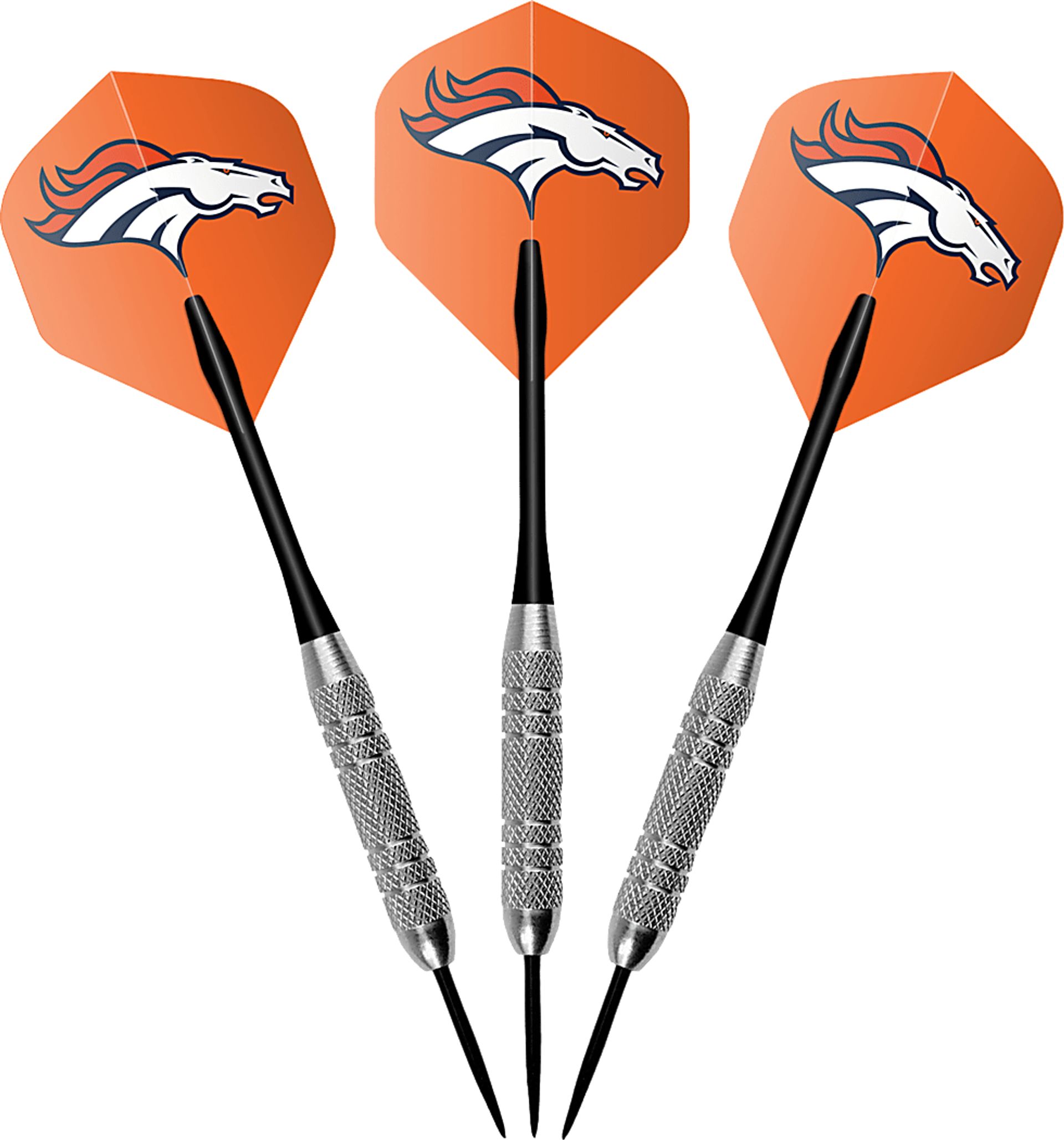 Denver Broncos Black Dartboard Set - Image 5