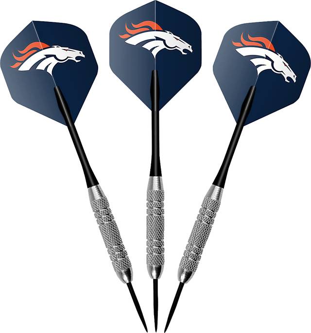 Denver Broncos Black Dartboard Set - Thumbnail - Image 6