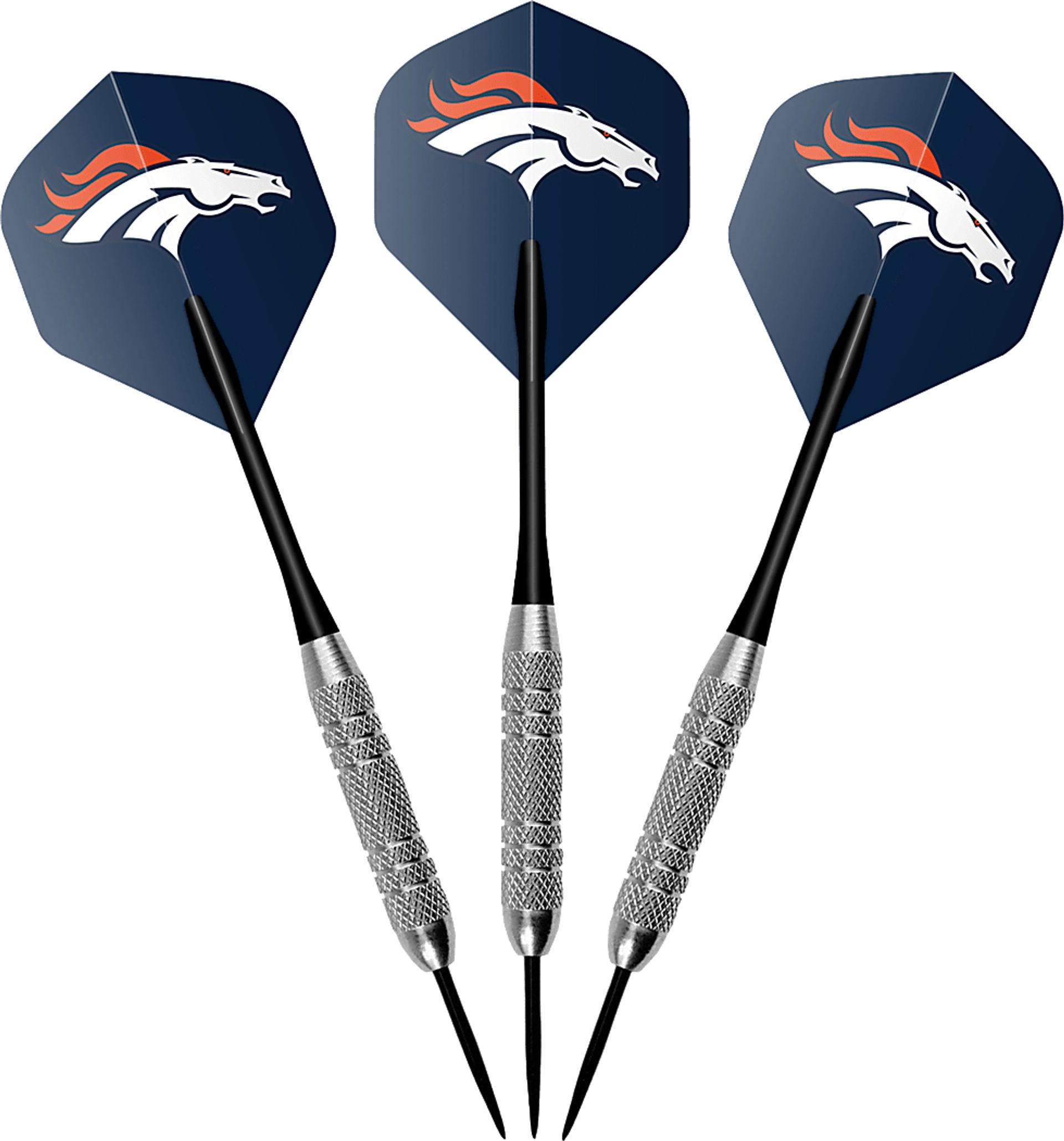 Denver Broncos Black Dartboard Set - Image 6