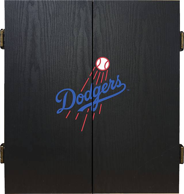 Los Angeles Dodgers Black Dartboard Set - Thumbnail - Image 3