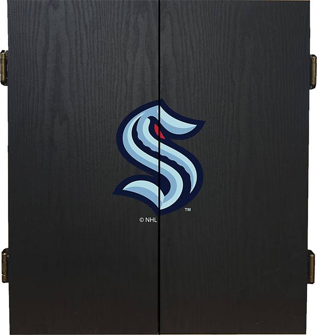 Fan's Choice Seattle Kraken Black Dartboard Set - Thumbnail - Image 3