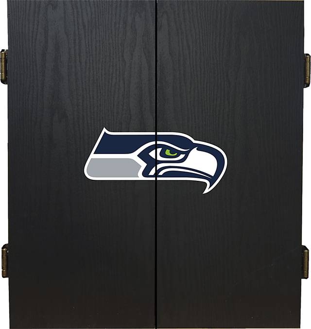 Seattle Seahawks Black Dartboard Set - Thumbnail - Image 4