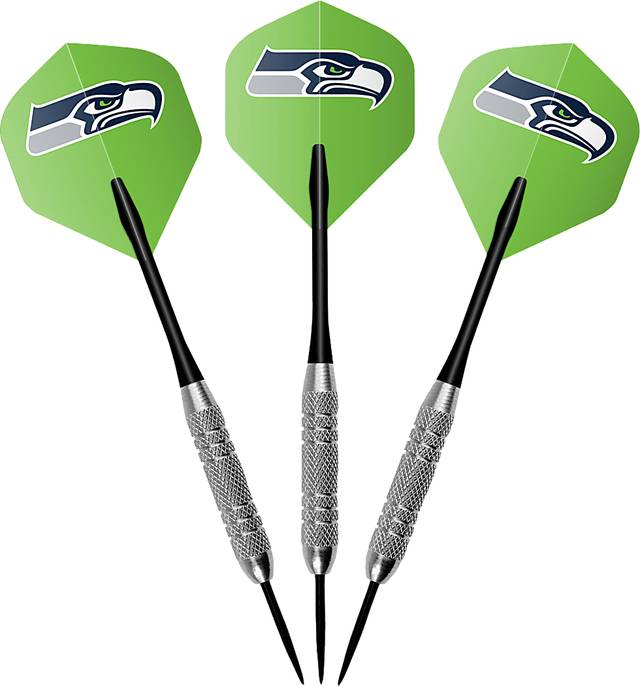 Seattle Seahawks Black Dartboard Set - Thumbnail - Image 5