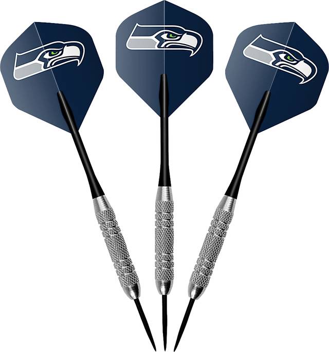 Seattle Seahawks Black Dartboard Set - Thumbnail - Image 6