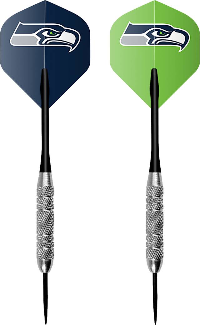 Seattle Seahawks Black Dartboard Set - Thumbnail - Image 7