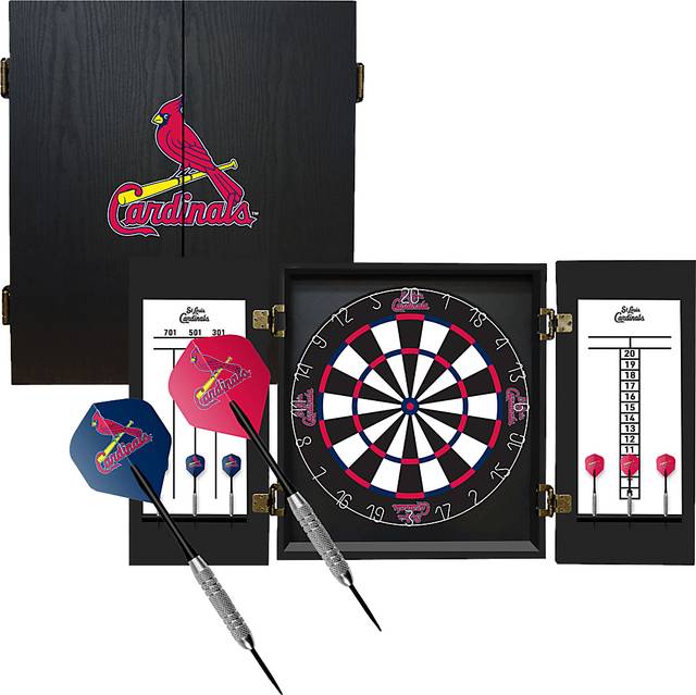 St. Louis Cardinals Black Dartboard Set - Thumbnail - Image 4