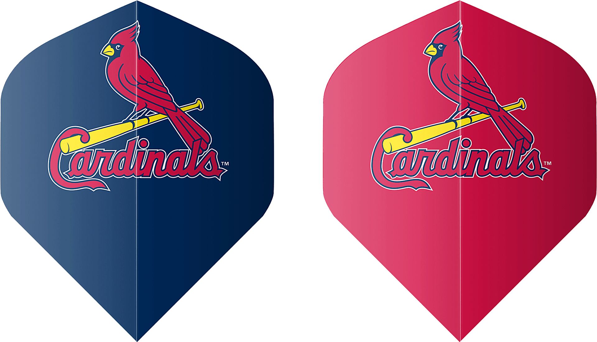 St. Louis Cardinals Black Dartboard Set - Image 9