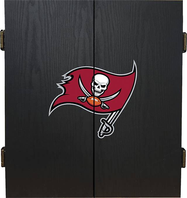 Tampa Bay Buccaneers Black Dartboard Set - Thumbnail - Image 3