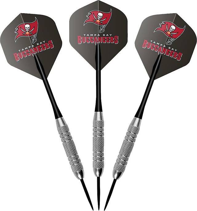 Tampa Bay Buccaneers Black Dartboard Set - Thumbnail - Image 4