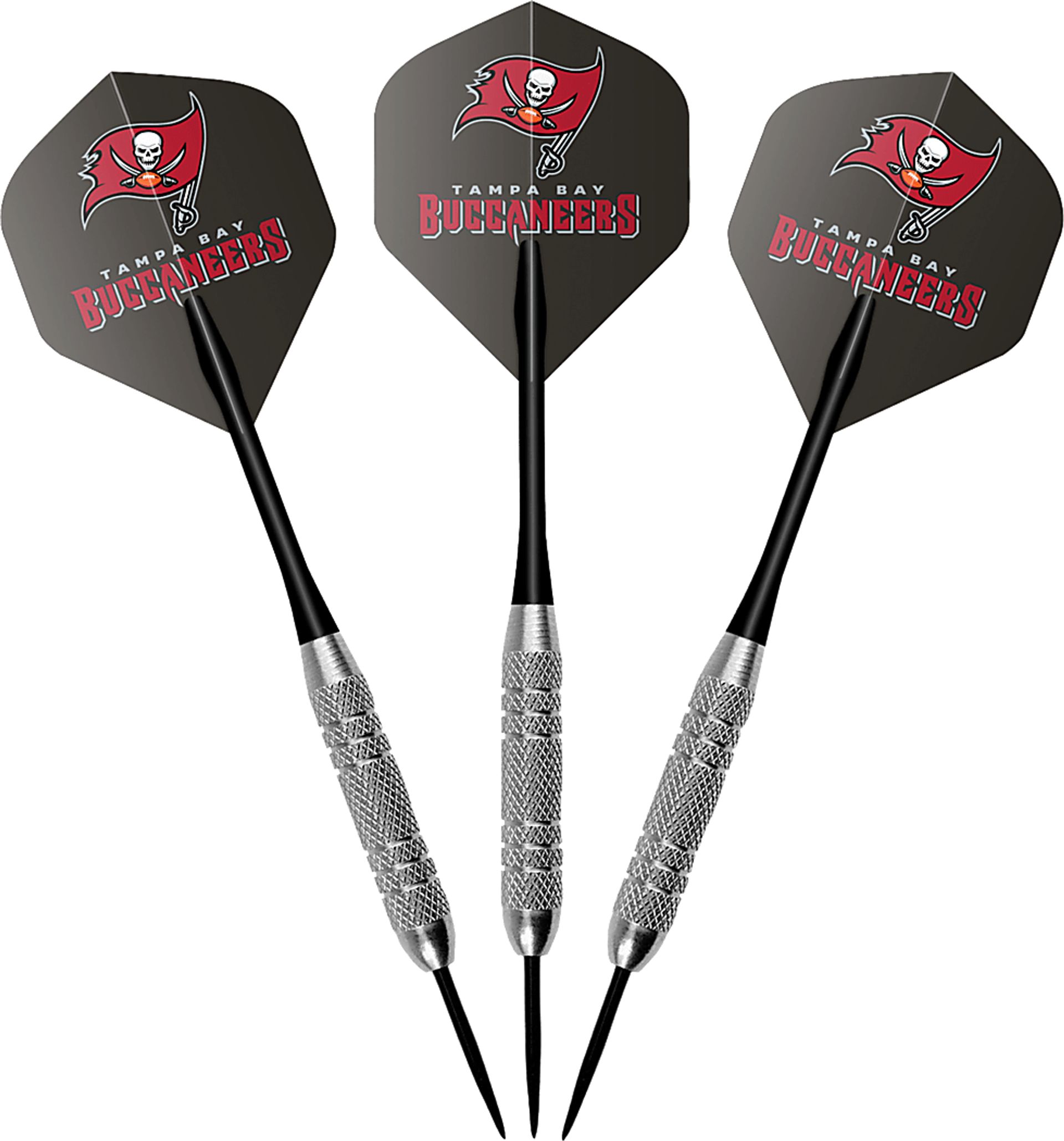 Tampa Bay Buccaneers Black Dartboard Set - Image 4