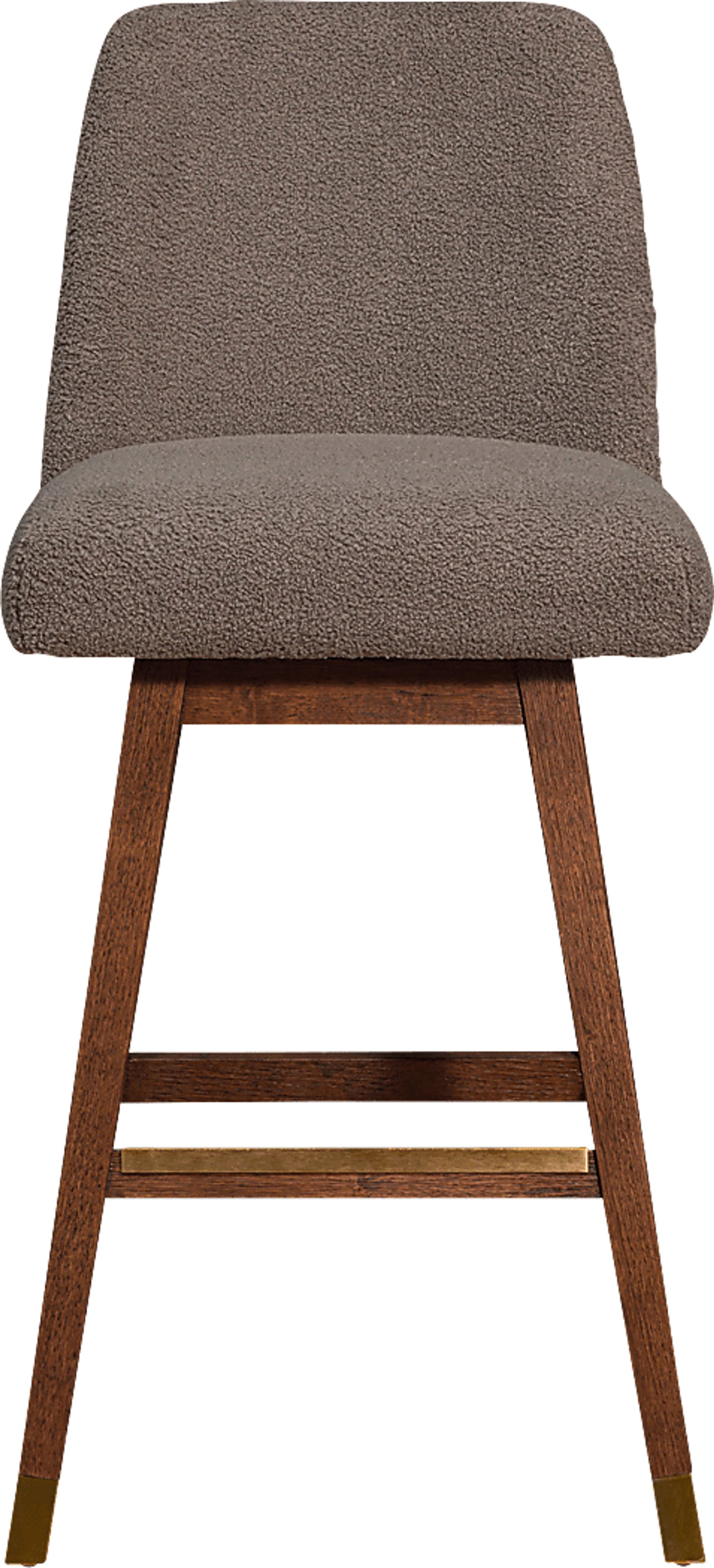 Fanshawe Brown Swivel Barstool - Image 3
