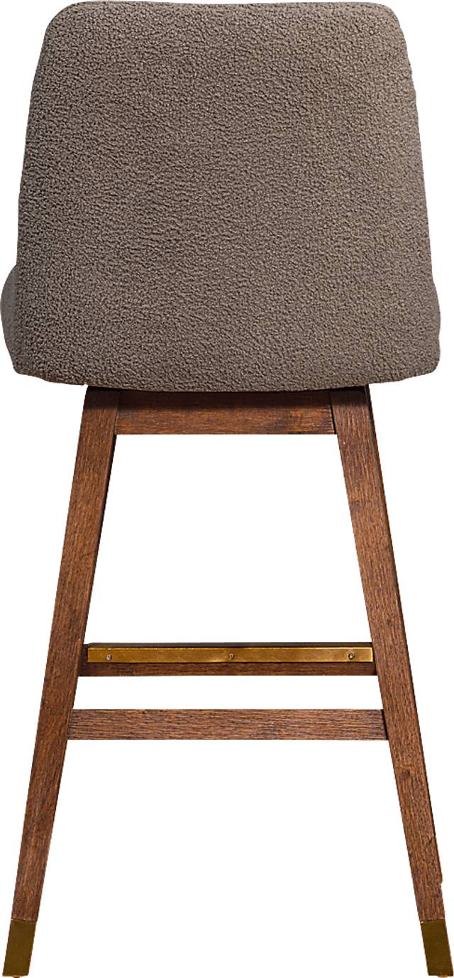 Fanshawe Brown Swivel Barstool - Thumbnail - Image 6
