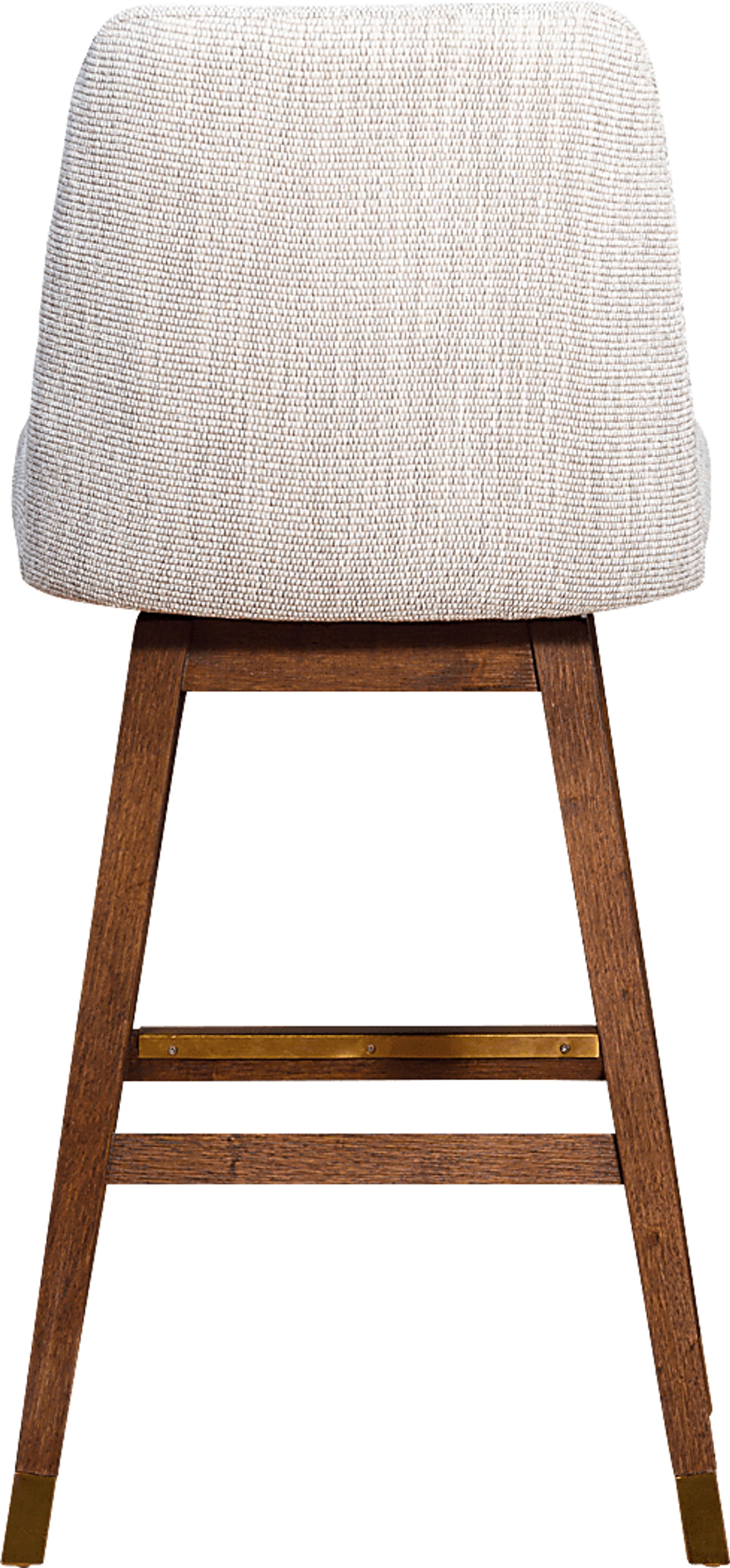 Fanshawe Beige Swivel Barstool - Image 6