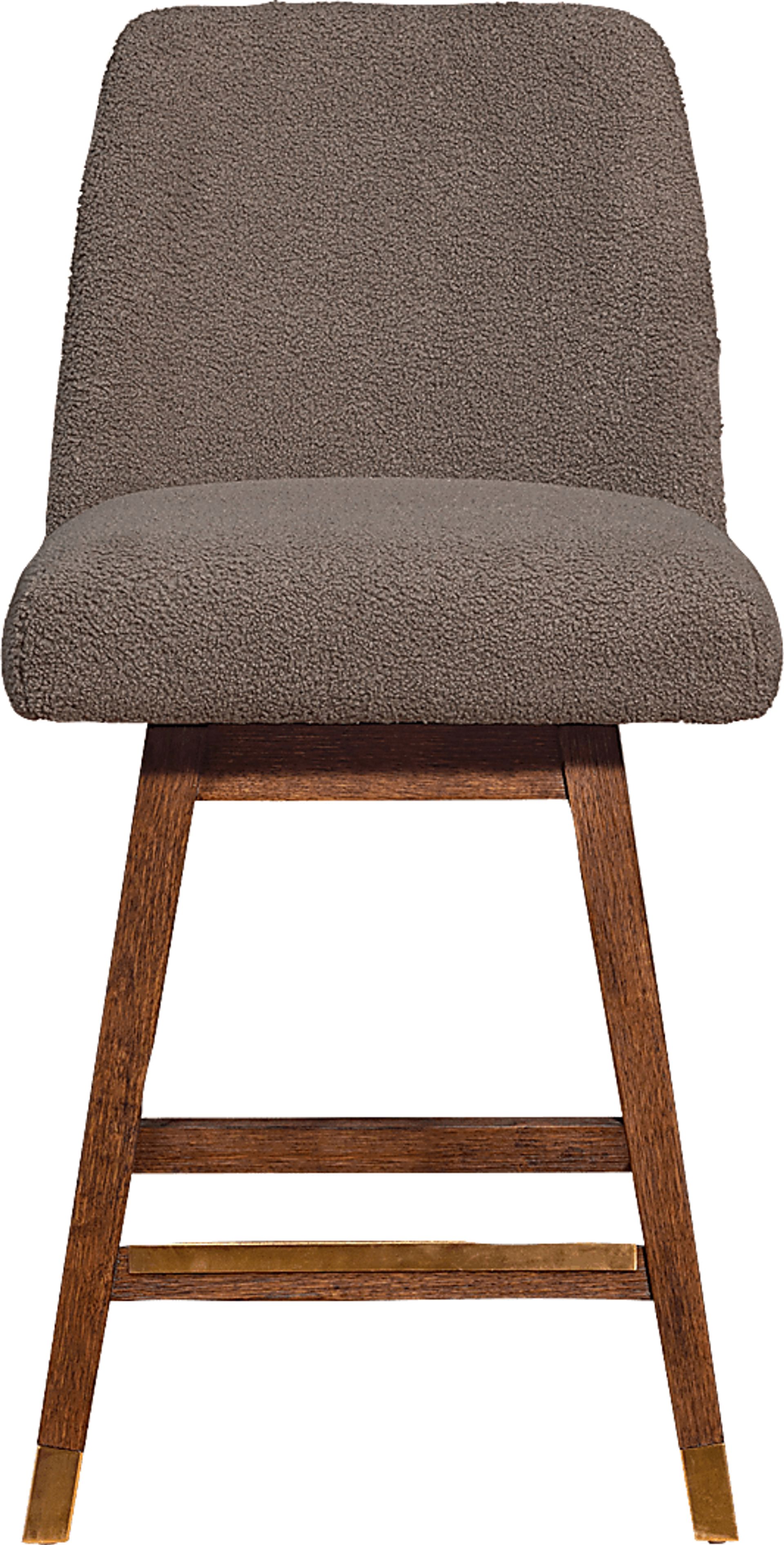 Fanshawe Brown Swivel Counter Stool - Image 3