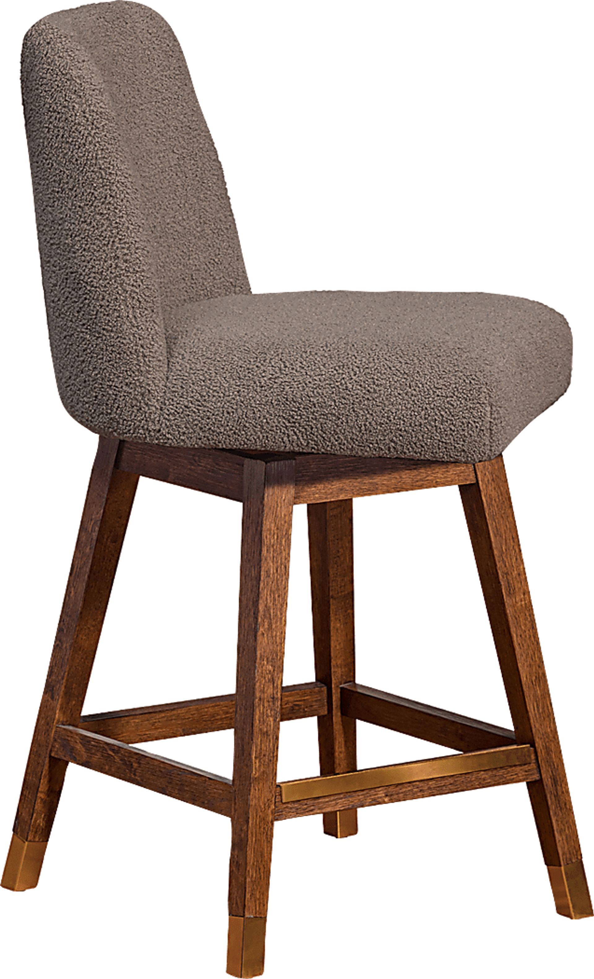 Fanshawe Brown Swivel Counter Stool - Image 4