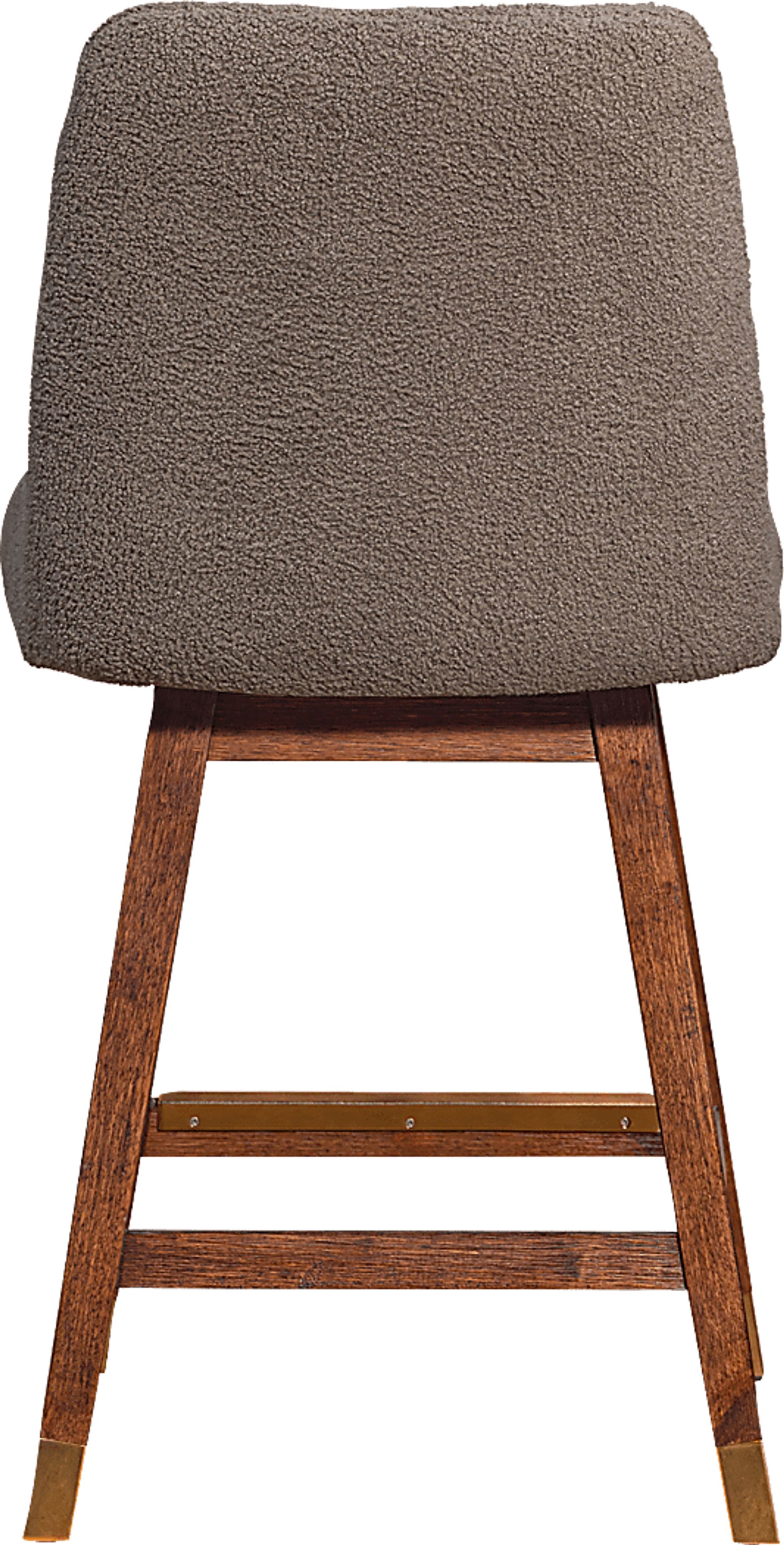 Fanshawe Brown Swivel Counter Stool - Image 6