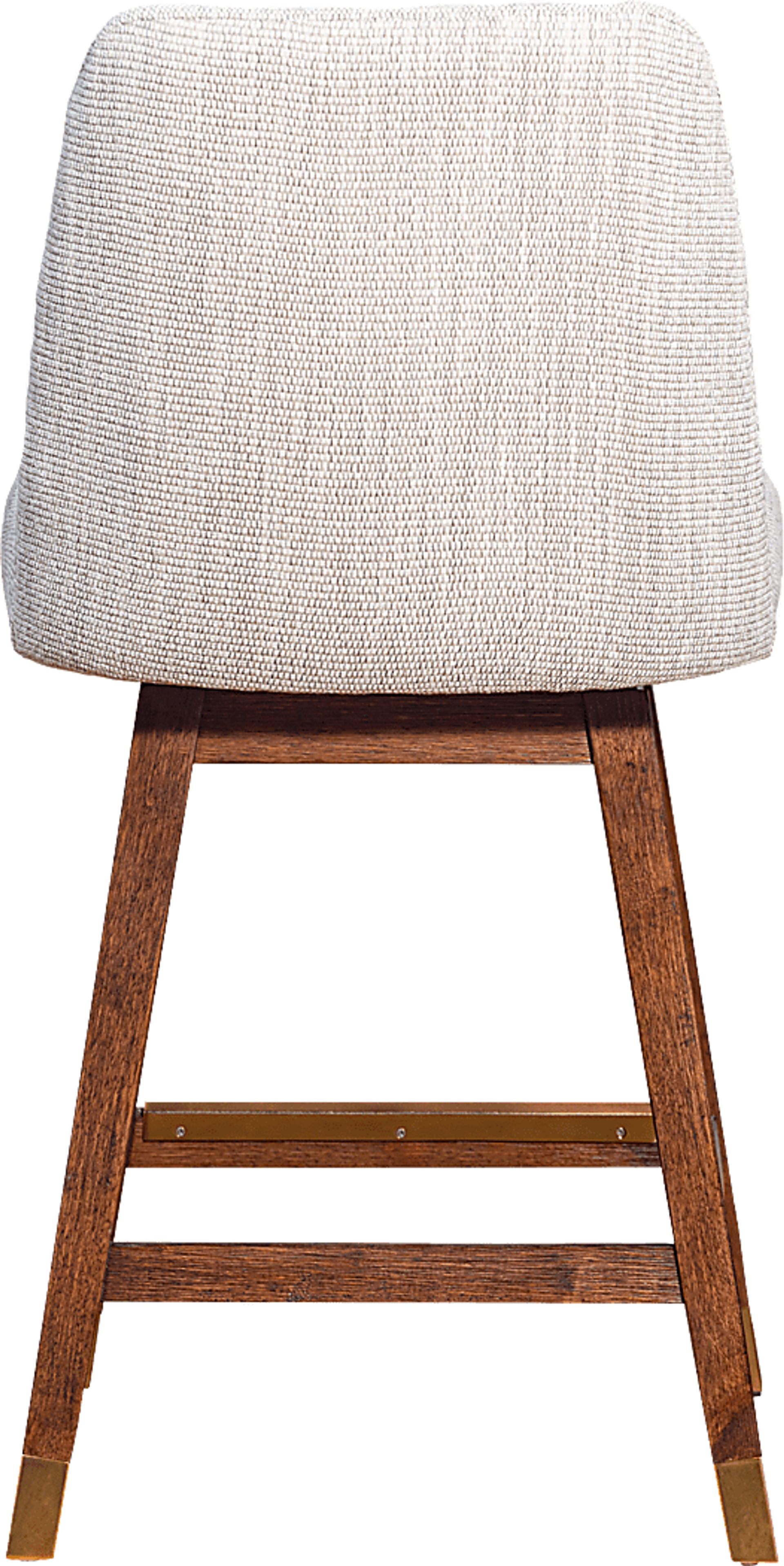 Fanshawe Beige Swivel Counter Stool - Image 5