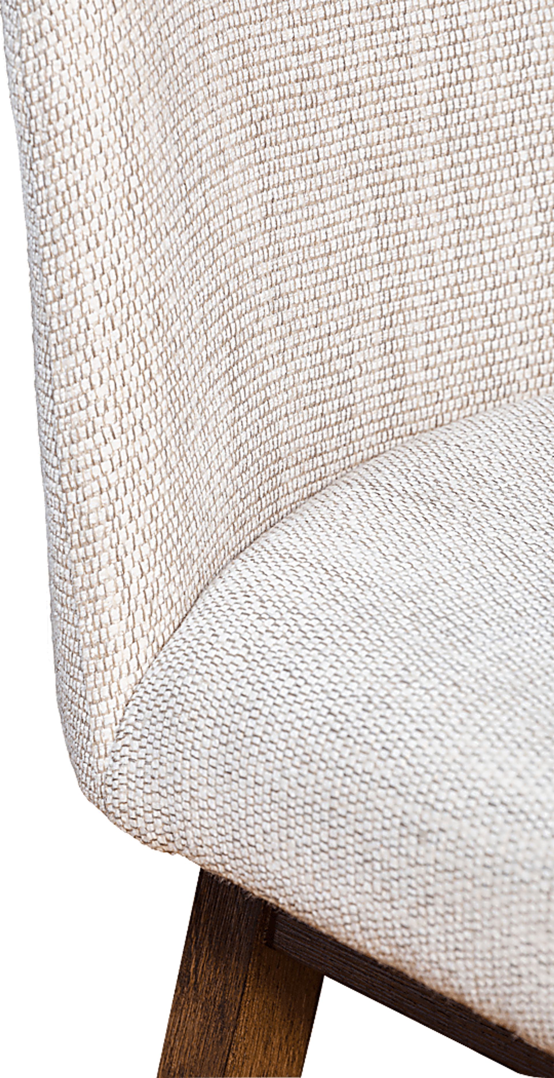 Fanshawe Beige Swivel Counter Stool - Image 6