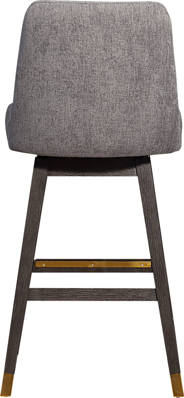 Fanshawe Gray Swivel Bar Stool - Thumbnail - Image 6