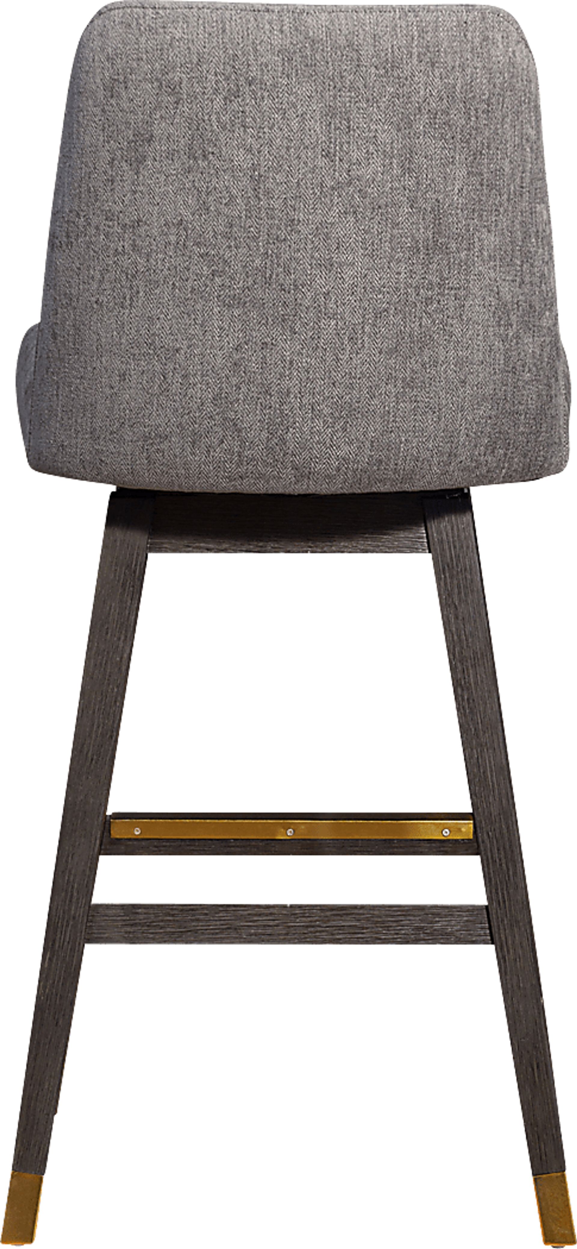 Fanshawe Gray Swivel Bar Stool - Image 6