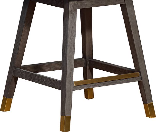 Fanshawe Gray Swivel Bar Stool - Thumbnail - Image 7