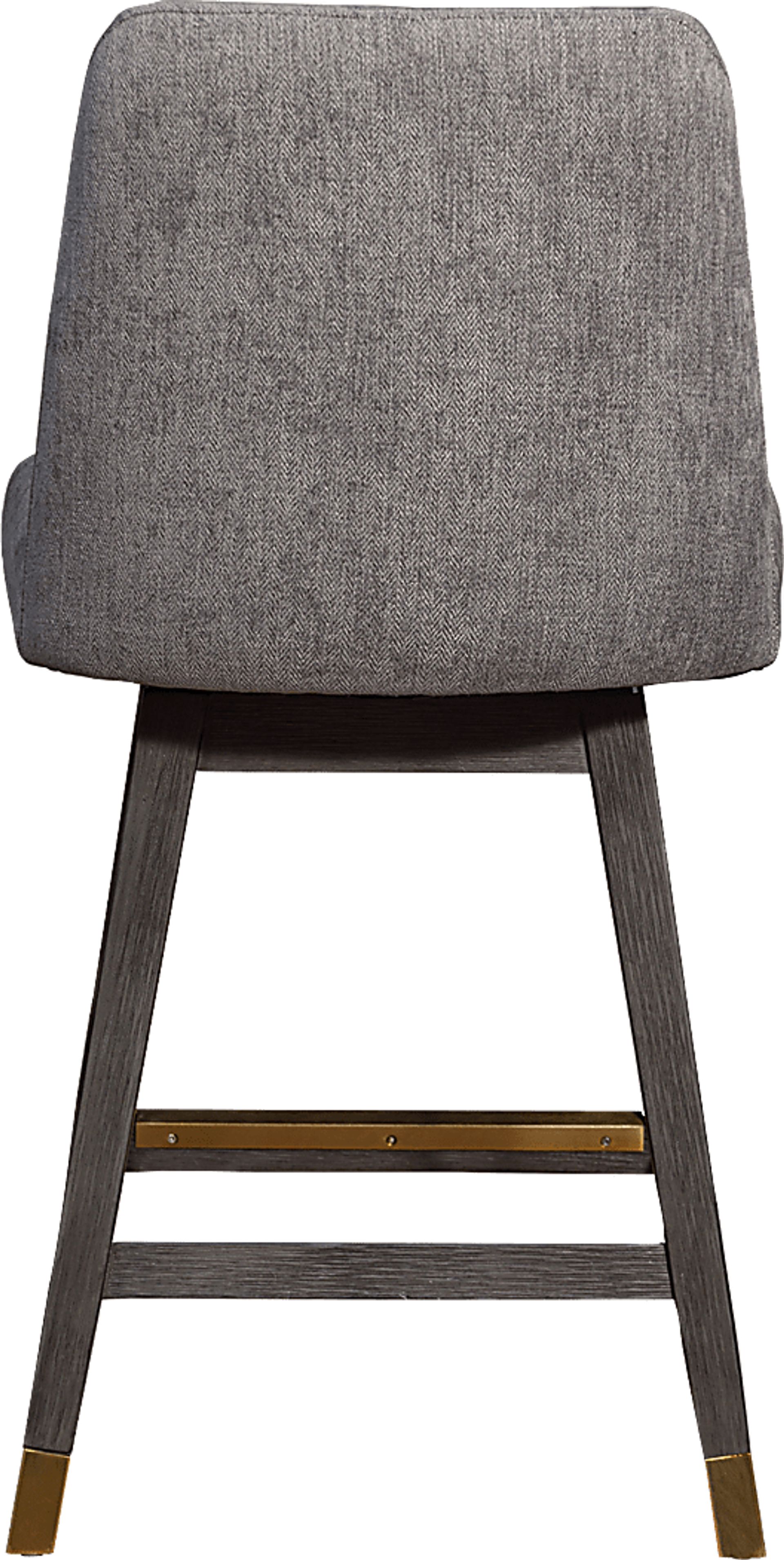 Fanshawe Gray Swivel Counter Stool - Image 6