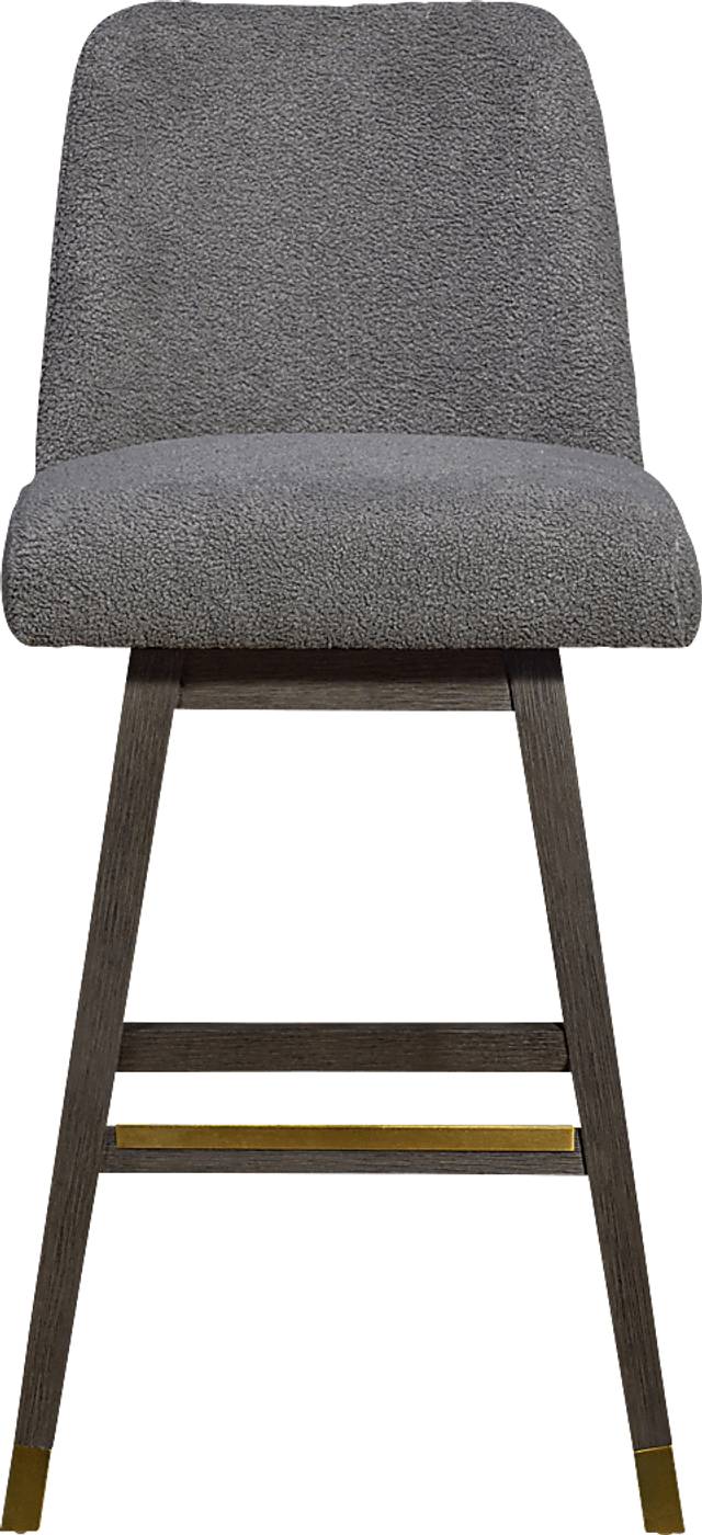 Fanshawe Gray Swivel Barstool - Thumbnail - Image 3