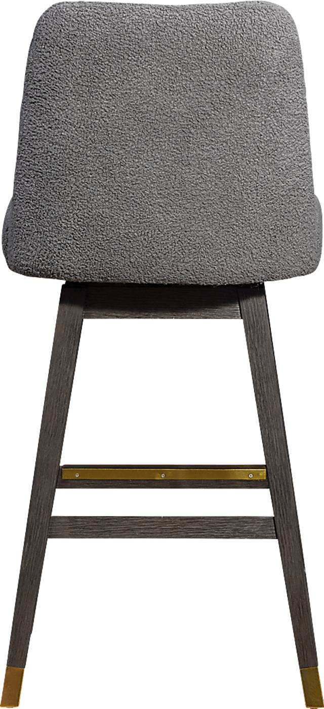Fanshawe Gray Swivel Barstool - Thumbnail - Image 6