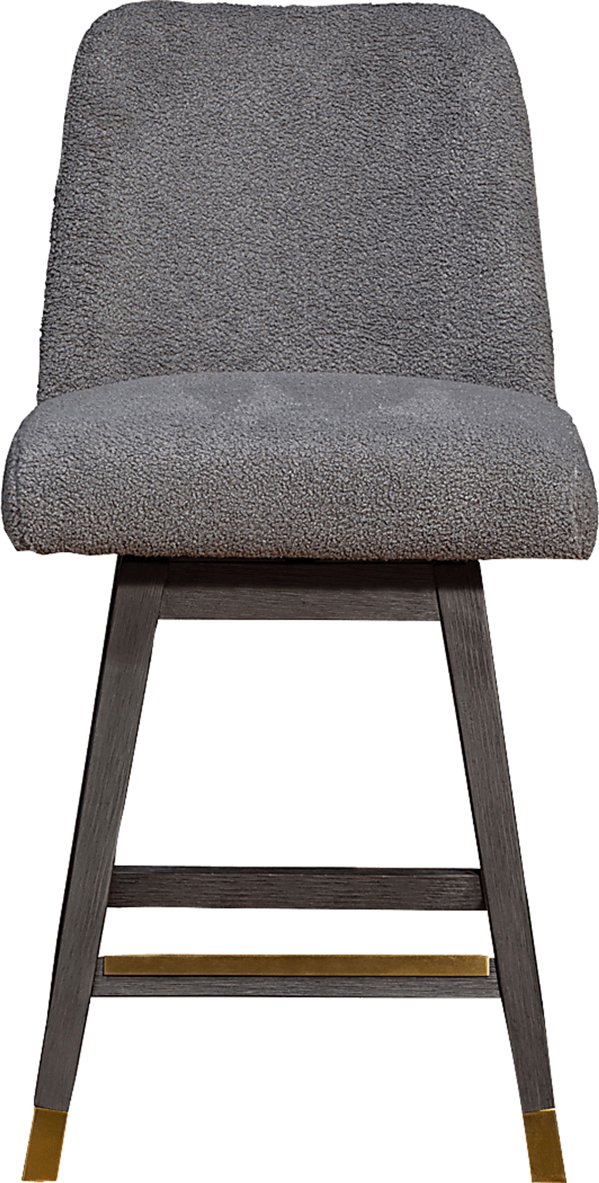 Fanshawe Gray Swivel Counter Stool - Image 3