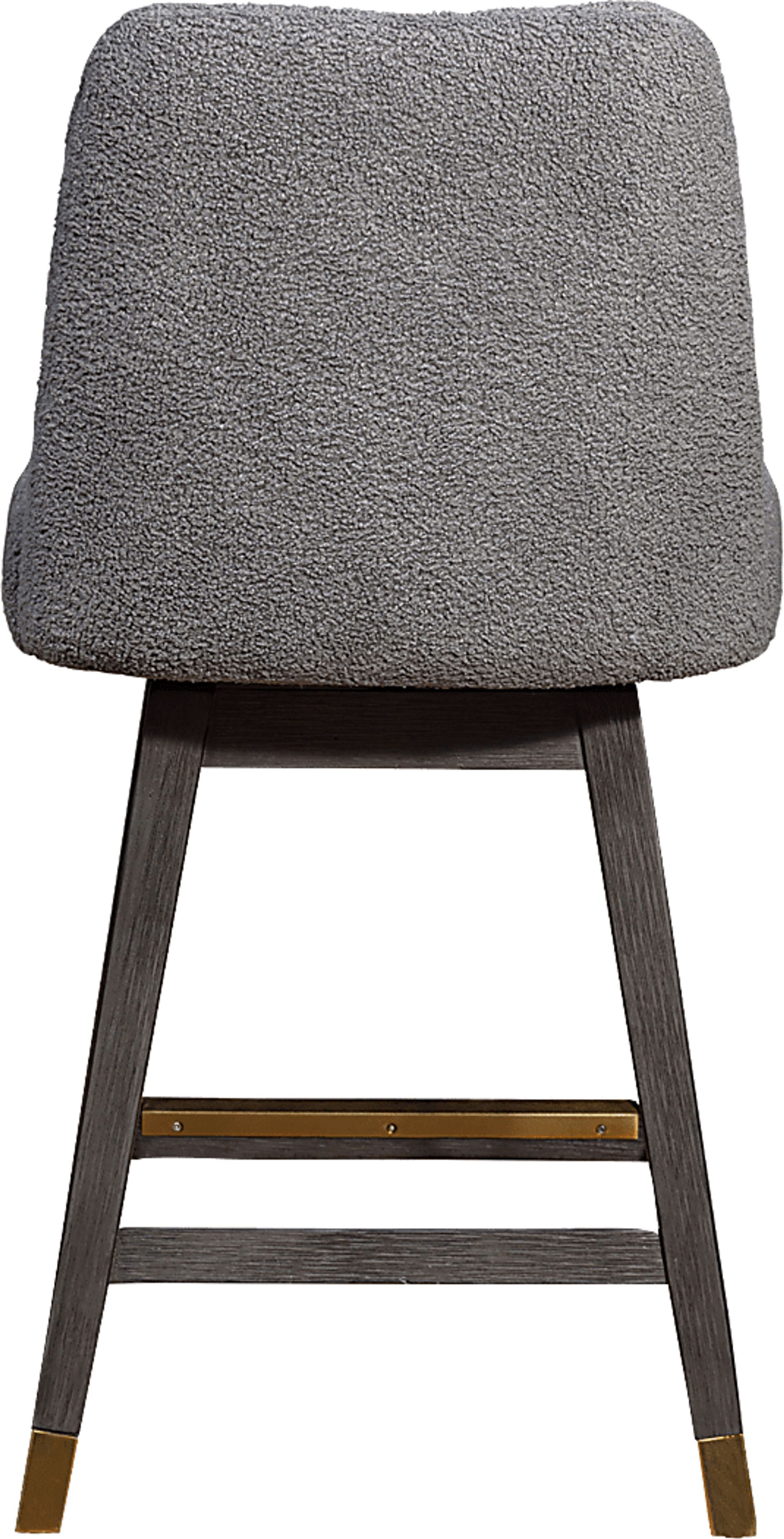 Fanshawe Gray Swivel Counter Stool - Image 6
