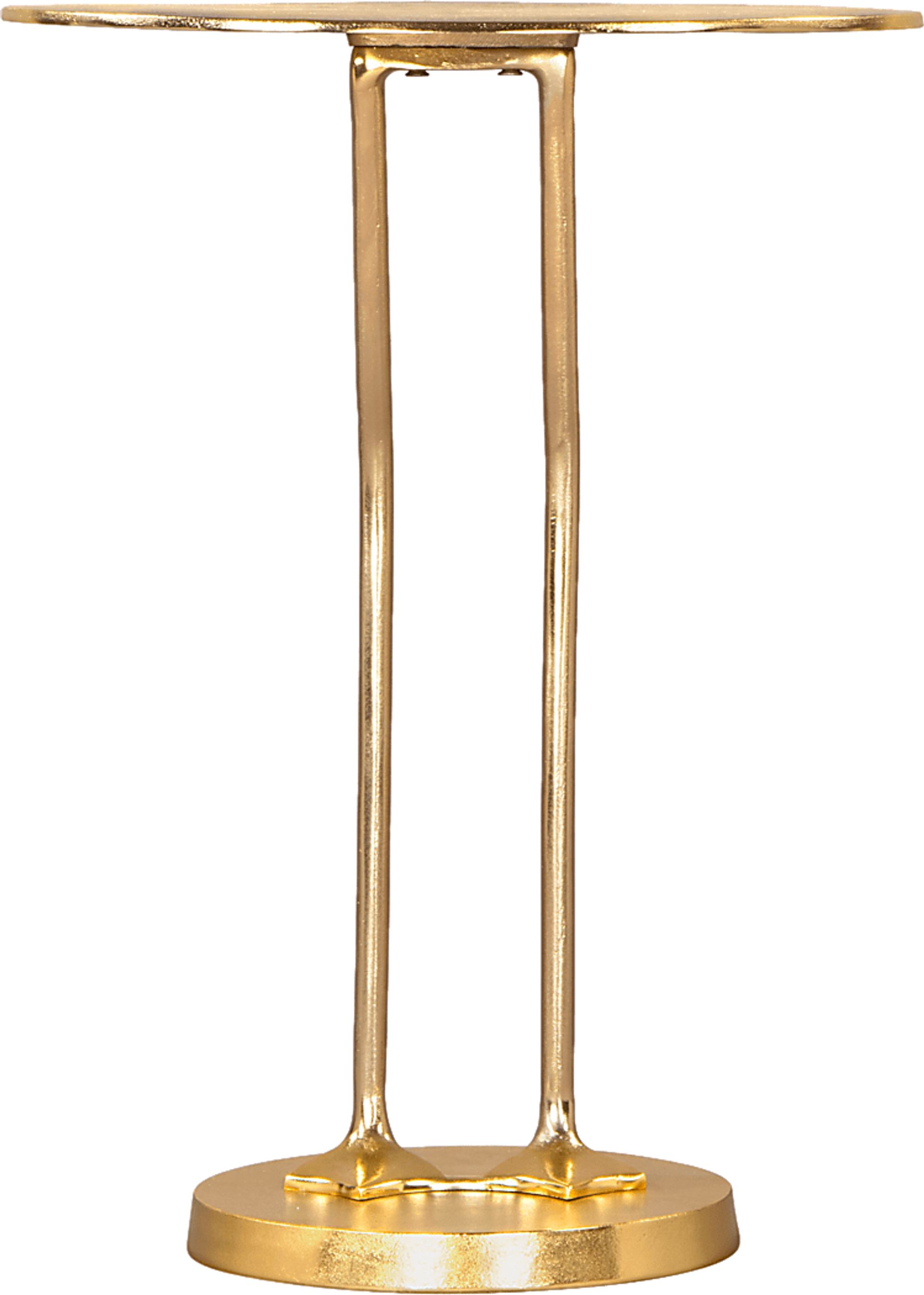 Fantail Gold End Table - Image 3